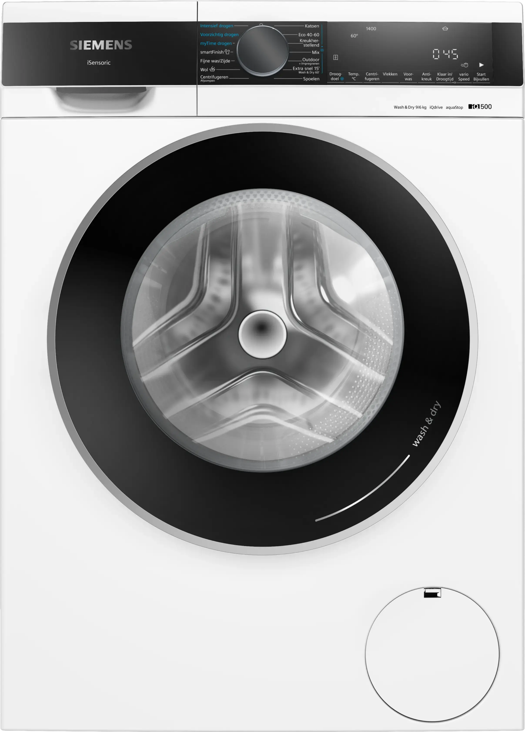 Siemens Wn44g230nl - Was-droogcombinatie - 9 Kg Wassen - 6 Kg Drogen - 1400 Tpm - Speedpack L - Energieklasse E . Nieuw (outlet)