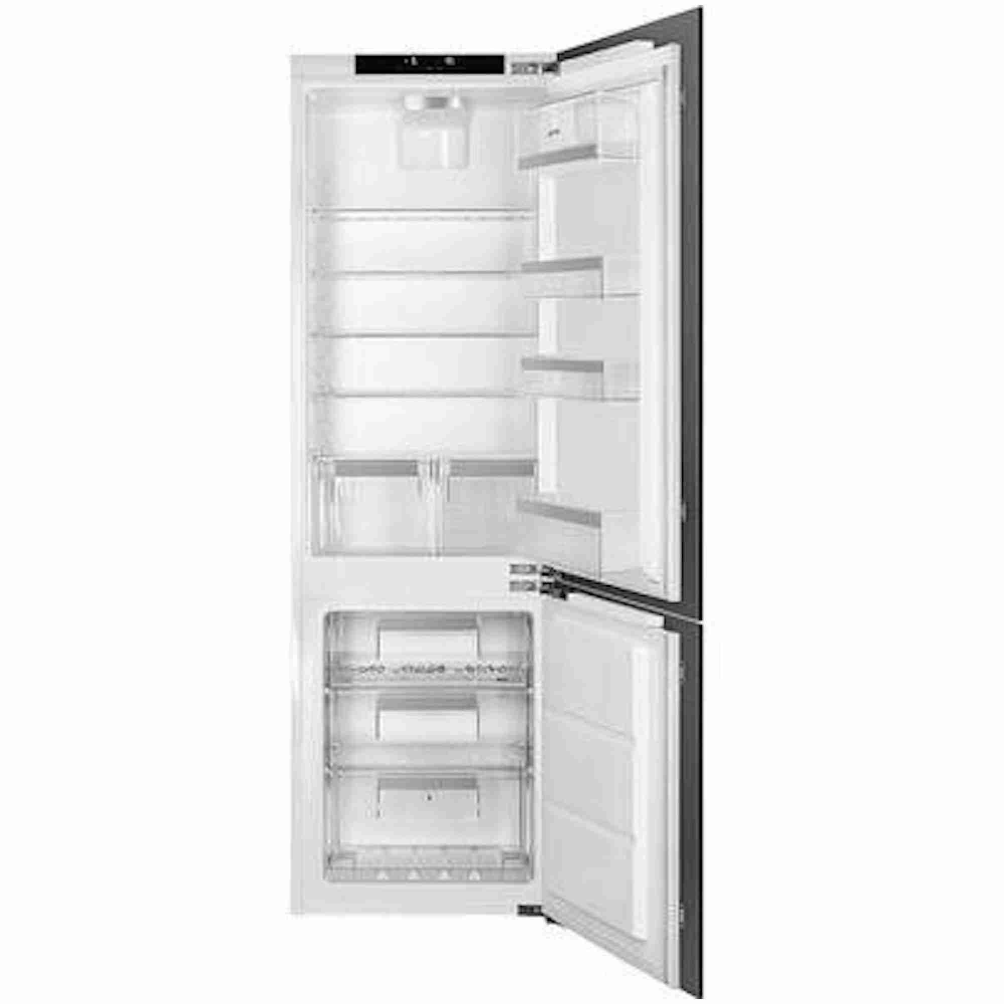 Smeg C8174DN2E - Koelvriescombinatie - NoFrost 192/63 liter - E - 37 dB