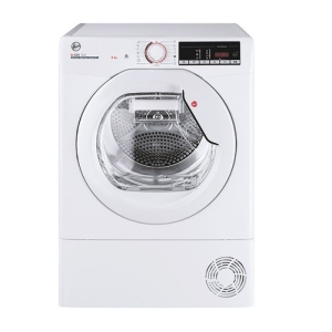 Hoover Hleh8a2te - Warmtepompdroger - 8 Kg - Sensor-technologie - 67 Db - Energieklasse A++ . Tweedehands (Refurbished)