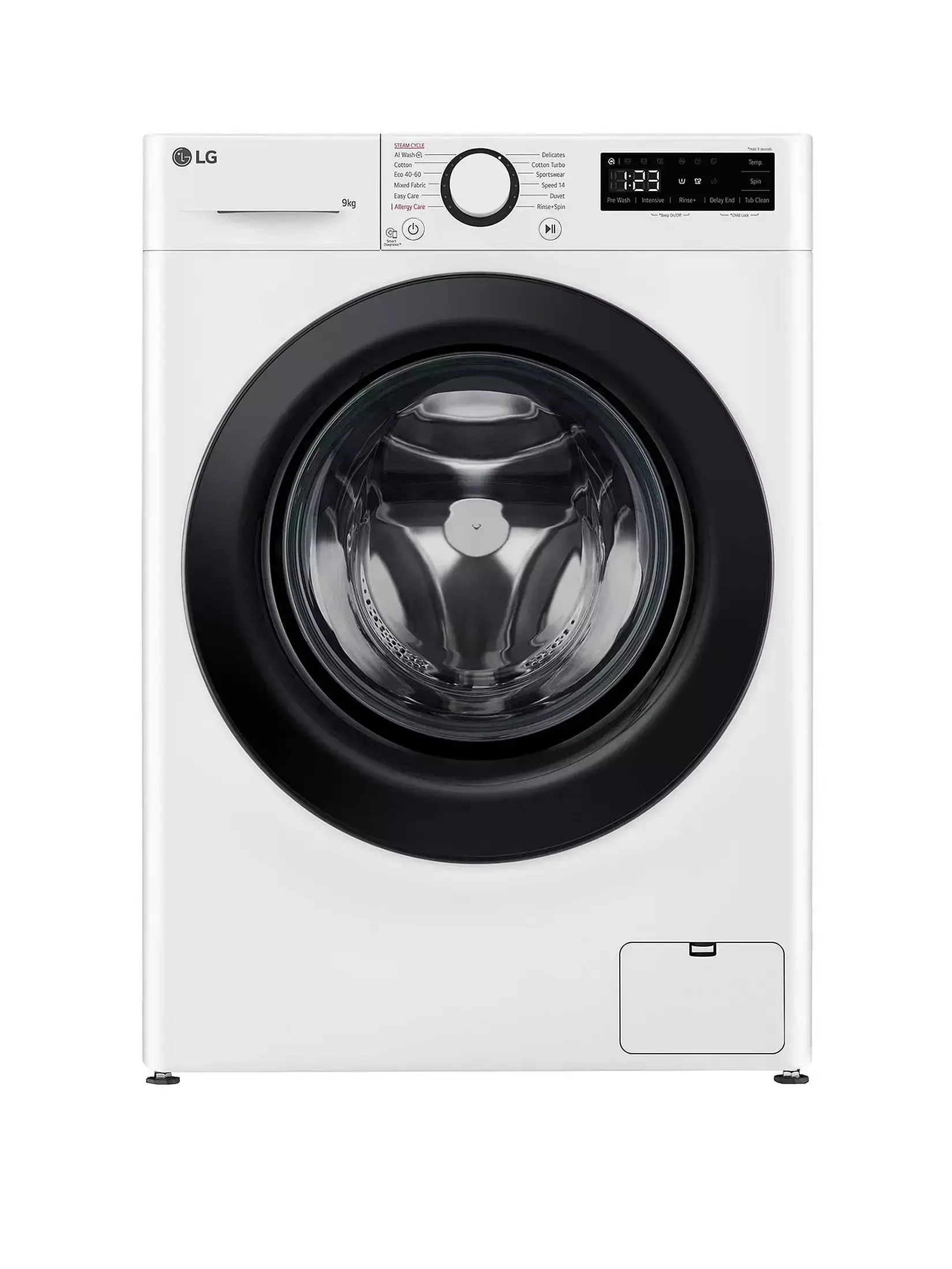 Lg F2y509wbln1 - Wasmachine - 9 Kg - 1200 Tpm - Energieklasse A . Nieuw (outlet)